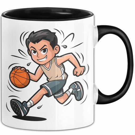Basketballspieler Tasse Geschenkidee für Basketball Fans Trendation