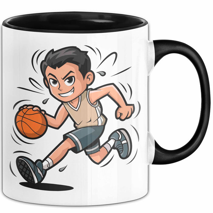Basketballspieler Tasse Geschenkidee für Basketball Fans Trendation