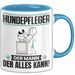Hundepfleger Tasse Geschenk für Hundepfleger Der Mann Der Alles Kann Geschenkidee zum Geburtstag Blau Trendation