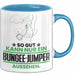 Bungee-Jumper Geschenk Tasse So Gut Kann Nur Ein Bungee-Jumper Aussehen Geschenkidee Kaffee-Becher Blau Trendation
