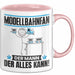 Modellbahnfan Tasse Geschenk für Modellbahnfan Der Mann Der Alles Kann Geschenkidee zum Geburtstag Rosa Trendation