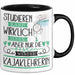 Kajaklehrerin Tasse Lustiges Geschenk Studieren Kann Wirklich Jeder Nur Die Besten Werden Kajaklehrerin Schwarz Trendation