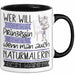 Naturmalerin Tasse Geschenk Spruch Wer Will Schon Prinzessin Sein Wenn Man Auch Naturmalerin Sein Kann Trendation