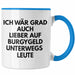 Meme Tasse Burgygeld Tasse Geschenk Dank Meme Internet Spruch Geschenkidee Bürgergeld Blau Trendation