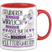 Kletterführerin Tasse Lustiges Geschenk Studieren Kann Wirklich Jeder Nur Die Besten Werden Kletterführerin Rot Trendation
