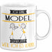 Model Tasse Geschenk Ich Bin Model Warum Weil Ich Es Kann Geschenkidee Geburtstag Weiß Trendation