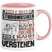 Studiomusiker Geschenk Tasse Lustige Geschenkdiee für einen Studiomusiker Geburtstag Ich Bin Studiomusiker Ich Kann Es Dir Erklären Aber Nicht Für Dich Verstehen Rosa Trendation