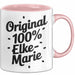 Elke-Marie Tasse Geschenk Original 100% Elke-Marie Geschenkidee Geburtstag Rosa Trendation