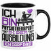 Physiotherapeut Ausbildung Tasse Geschenk Ich Bin Physiotherapeut In Der Ausbildung Ich Darf Das Geschenkidee Spruch Schwarz Trendation
