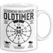 50. Geburtstag Tasse Geschenk Schonend Behandeln Oldtimer Der Ist 50 Geschenkidee Kaffee-Becher Weiß Trendation