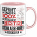 Schlagzeuger Geschenk Lustiger Spruch für Schlagzeuger Geschenkidee Bester Schlagzeuger Der Welt Rosa Trendation