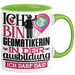 Geomatikerin Ausbildung Start Geschenk Tasse Ich Bin Geomatikerin In Der Ausbildung Ich Darf Das Kaffee-Becher Geschenkidee Grün Trendation