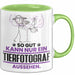 Tierfotograf Geschenk Tasse So Gut Kann Nur Ein Tierfotograf Aussehen Geschenkidee Kaffee-Becher Grün Trendation