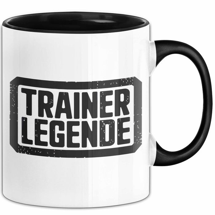 Fußballtrainer Fußballteam Tasse Geschenk Lustige Geschenkidee Spruch Trainer Legende Trendation