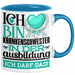 Krankenschwester Ausbildung Start Geschenk Tasse Ich Bin Krankenschwester In Der Ausbildung Ich Darf Das Kaffee-Becher Geschenkidee Blau Trendation