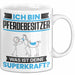Pferdebesitzer Tasse Geschenk für Pferdebesitzer Geburtstag Lustiger Spruch Kaffee-Becher Was Ist Deine Superkraft Weiß Trendation