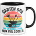 Garten Pflanzen Gärtner Tasse Geschenk Lustige Geschenkidee Spruch Garten Opa Wie Ein Normaler Opa Nur Viel Cooler Trendation