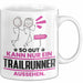 Trailrunner Geschenk Tasse So Gut Kann Nur Ein Trailrunner Aussehen Geschenkidee Kaffee-Becher Weiß Trendation