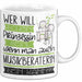 Musikberaterin Tasse Geschenk Spruch Wer Will Schon Prinzessin Sein Wenn Man Auch Musikberaterin Sein Kann Weiß Trendation
