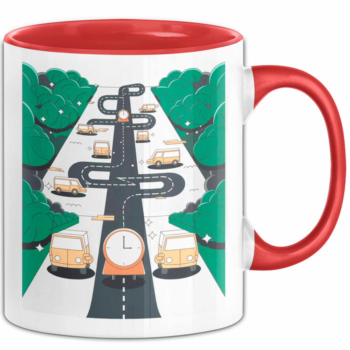 Logistik Manager Tasse Geschenk Lustige Geschenkidee Spruch Für Operations Planer Rot Trendation
