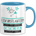 Eiskunstläuferin Weil Es Keinen Schöneren Beruf Gibt Tasse Geschenk für Eine Eiskunstläuferin Lustig Blau Trendation