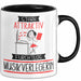 Musikverlegerin Tasse Geschenk Becher Stark Attraktiv Furchtlos Musikverlegerin Lustige Geschenkidee Trendation