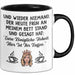 Kaffeeliebhaber Tasse Geschenk Lustige Geschenkidee Spruch Und Wieder Niemand Der Huete Fruh An Meinem Bett Stand Schwarz Trendation