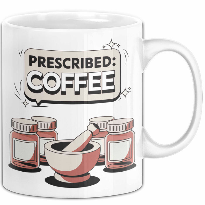 Apotheker Tasse Geschenk Lustige Geschenkidee Spruch Für Medizin Experten Weiß Trendation