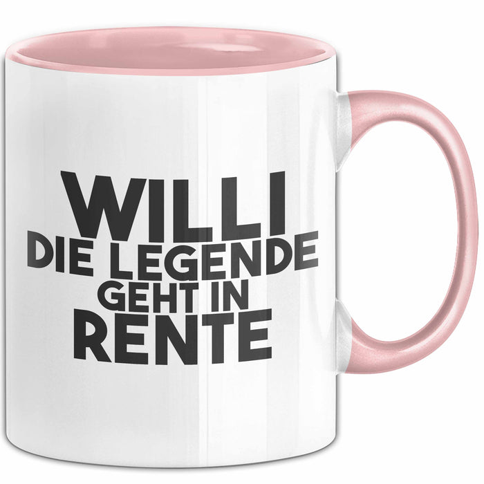Willi Tasse Willi – Die Legende Geht In Rente Geschenk
