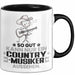 Country-Musiker Geschenk Tasse So Gut Kann Nur Ein Country-Musiker Aussehen Geschenkidee Kaffee-Becher Schwarz Trendation