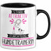 Hundetrainerin Tasse Geschenk Becher Stark Attraktiv Furchtlos Hundetrainerin Lustige Geschenkidee Trendation