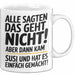 Susi Tasse Geschenk Alle Sagten Das Geht Nicht Aber Dann Kam Susi Und Hat Es Einfach Gemacht Geschenkidee Becher mit Name Weiß Trendation