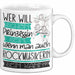Rockmusikerin Tasse Geschenk Spruch Wer Will Schon Prinzessin Sein Wenn Man Auch Rockmusikerin Sein Kann Weiß Trendation