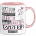 Tänzerin Geschenk Becher Tasse Gott Schuf Alle Menschen Gleich Nur Die Besten Durfeten Tänzerin Werden Geschenkidee Lustig Rosa Trendation