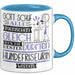 Hundefriseurin Geschenk Becher Tasse Gott Schuf Alle Menschen Gleich Nur Die Besten Durfeten Hundefriseurin Werden Geschenkidee Lustig Blau Trendation