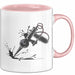 Tätowierer Tasse Geschenkidee Tattoo Meister Lustiger Spruch Geschenkidee Lustig Rosa Trendation