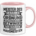 Hausmeister Tasse Geschenk Meister Des Gebäudes Rosa Trendation