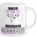 Musikmanagerin Tasse Geschenk Becher Stark Attraktiv Furchtlos Musikmanagerin Lustige Geschenkidee Weiß Trendation