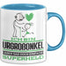 Urgroßonkel Geschenk Tasse Ich Bin Urgroßonkel Aber Sag Doch Einfach Superheld Lustige Geschenkdiee für Urgroßonkel Kaffee-Becher Blau Trendation