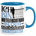 Hotelfachfrau Ausbildung Start Geschenk Tasse Ich Bin Hotelfachfrau In Der Ausbildung Ich Darf Das Kaffee-Becher Geschenkidee Blau Trendation
