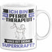 Pferdetherapeut Tasse Geschenk für Pferdetherapeut Geburtstag Lustiger Spruch Kaffee-Becher Was Ist Deine Superkraft Weiß Trendation