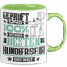 Hundefriseur Geschenk Lustiger Spruch für Hundefriseur Geschenkidee Bester Hundefriseur Der Welt Grün Trendation