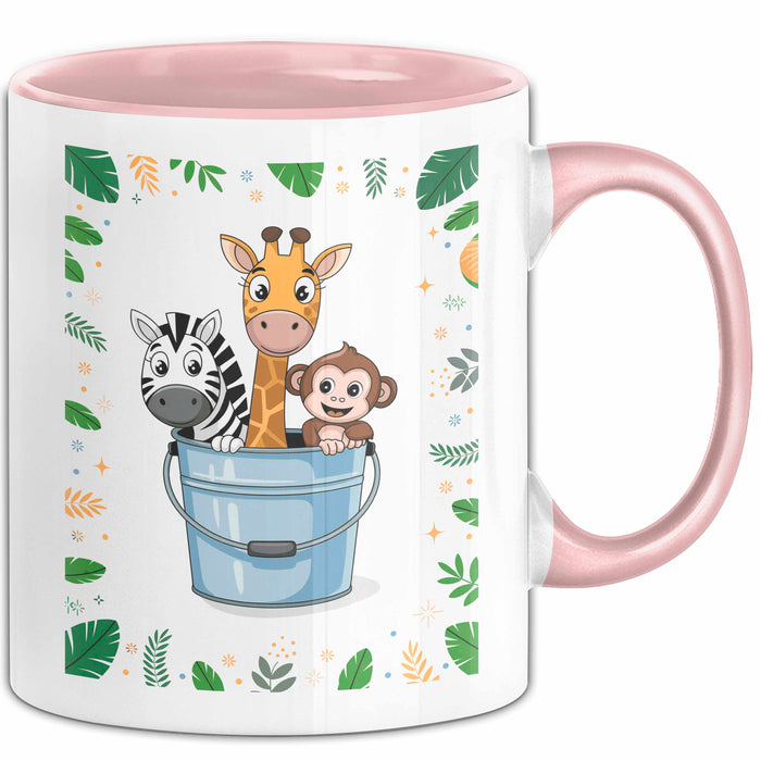 Tierpfleger Tasse Geschenk Lustige Geschenkidee Spruch Für Tier Betreuer Rosa Trendation