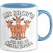Ziegenbauer Ziegen Tier Tasse Geschenk Lustige Geschenkidee Spruch Mir Reichts Ich Geh Zu Meinen Ziegen Blau Trendation
