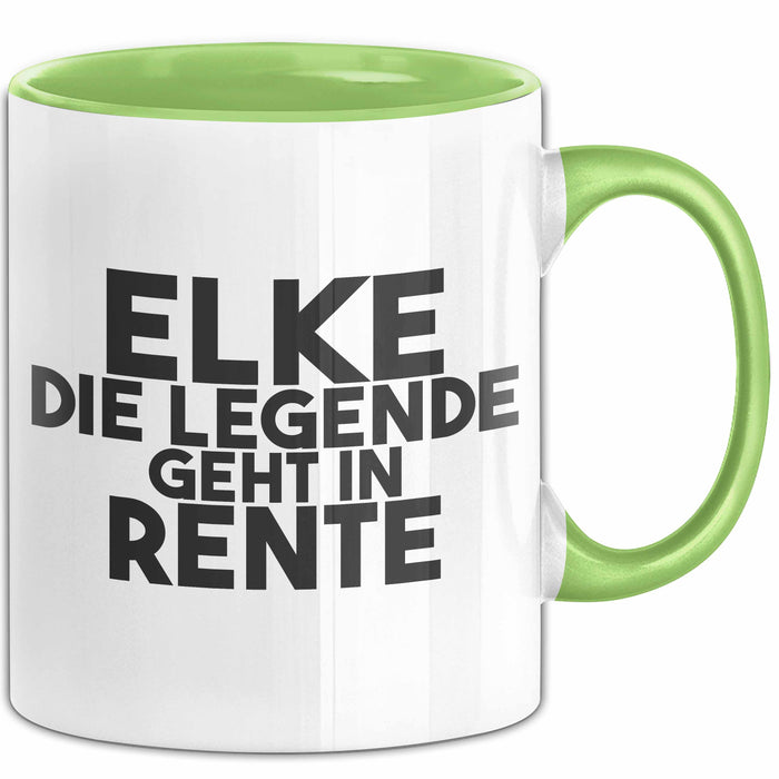 Elke Tasse Elke – Die Legende Geht In Rente Geschenk