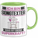 Songtexter Tasse Geschenk für Songtexter Geburtstag Lustiger Spruch Kaffee-Becher Was Ist Deine Superkraft Grün Trendation