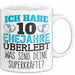 Rosenhochzeit Tasse Geschenk 10 Jahre Verheirtatet Geschenkidee Ehemann Ehefrau Becher Weiß Trendation