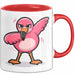 Dabender Flamingo Tasse Geschenk Lustige Geschenkidee Spruch Rot Trendation
