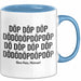 Rave House Musik Festival Party Tasse Geschenk Lustige Geschenkidee Spruch Blau Trendation
