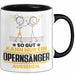Opernsänger Geschenk Tasse So Gut Kann Nur Ein Opernsänger Aussehen Geschenkidee Kaffee-Becher Schwarz Trendation
